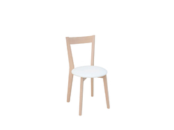 židle IKKA dub sonoma/bílá